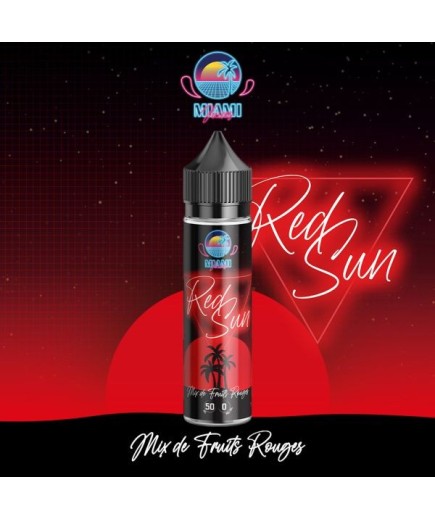 Red sun - Miami Juices - 50ml - Vendu à l'unité