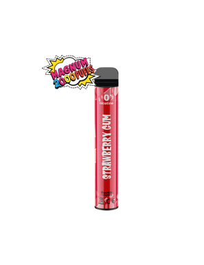 Pod Wpuff Strawberry Gum - 2000 puff - Liquideo - à l'unité
