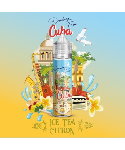 Ice Tea Citron - Drinking From Cuba - 50ml