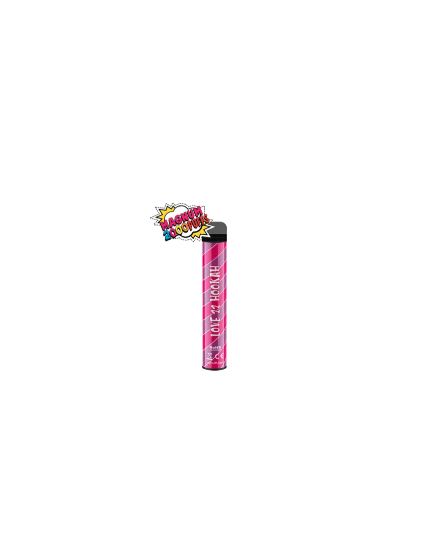 Pod Wpuff Love 22 Hookah - 2000 puff - Liquideo - à l'unité
