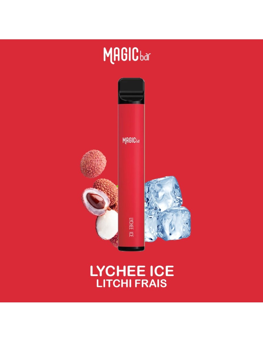 Lychee Ice - Magic Bar - 2% 600 Puffs