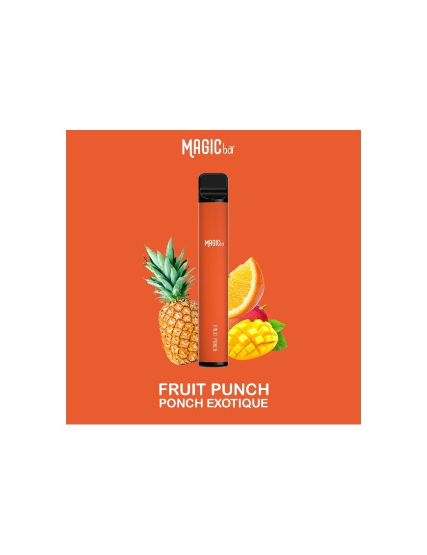 Fruit Punch - Magic Bar - 2% 600 Puffs