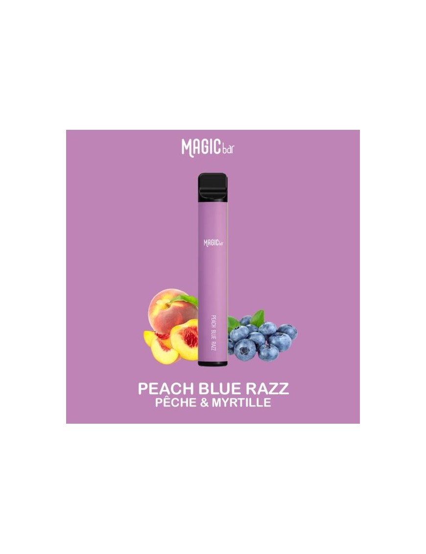 Peach Blue Razz - Magic Bar - 2% 600 Puffs