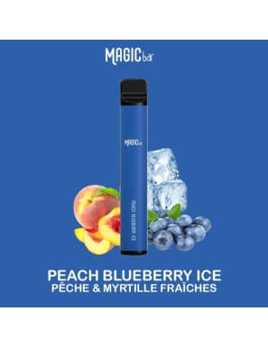 Peach Blueberry Ice - Magic Bar - 2% 600 Puffs