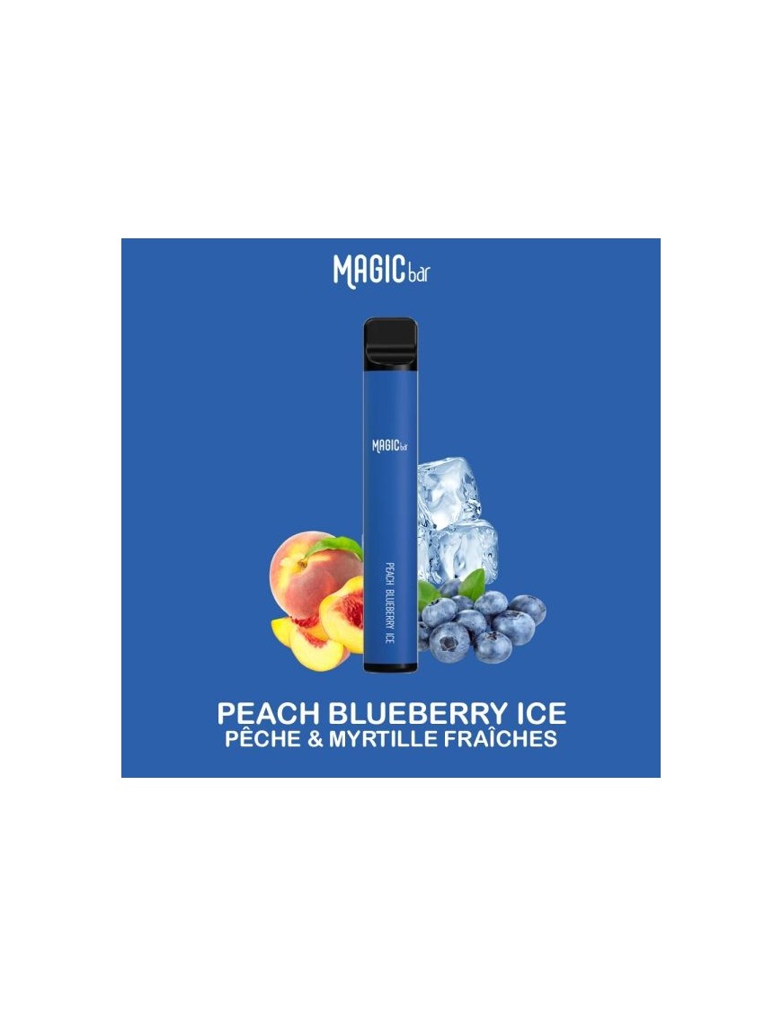 Peach Blueberry Ice - Magic Bar - 2% 600 Puffs