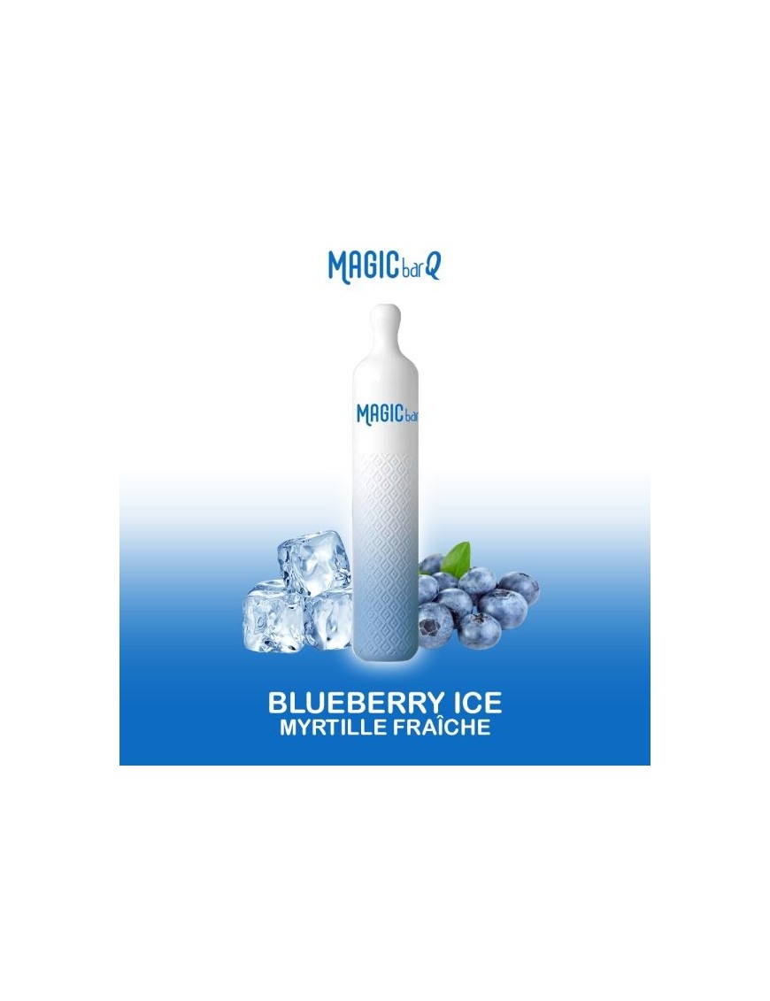 Blueberry Ice - Magic Bar Q - 2% 600 Puffs