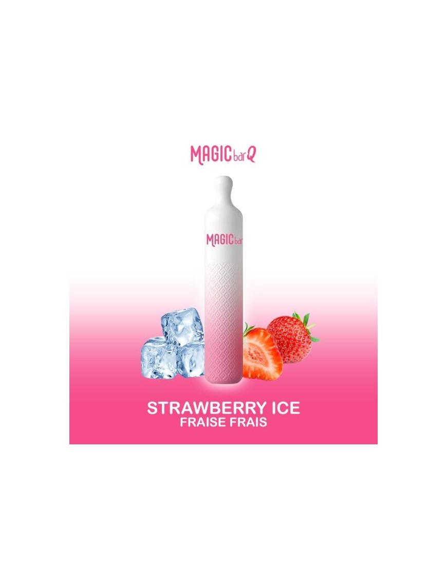Strawberry Ice - Magic Bar Q - 2% 600 Puffs