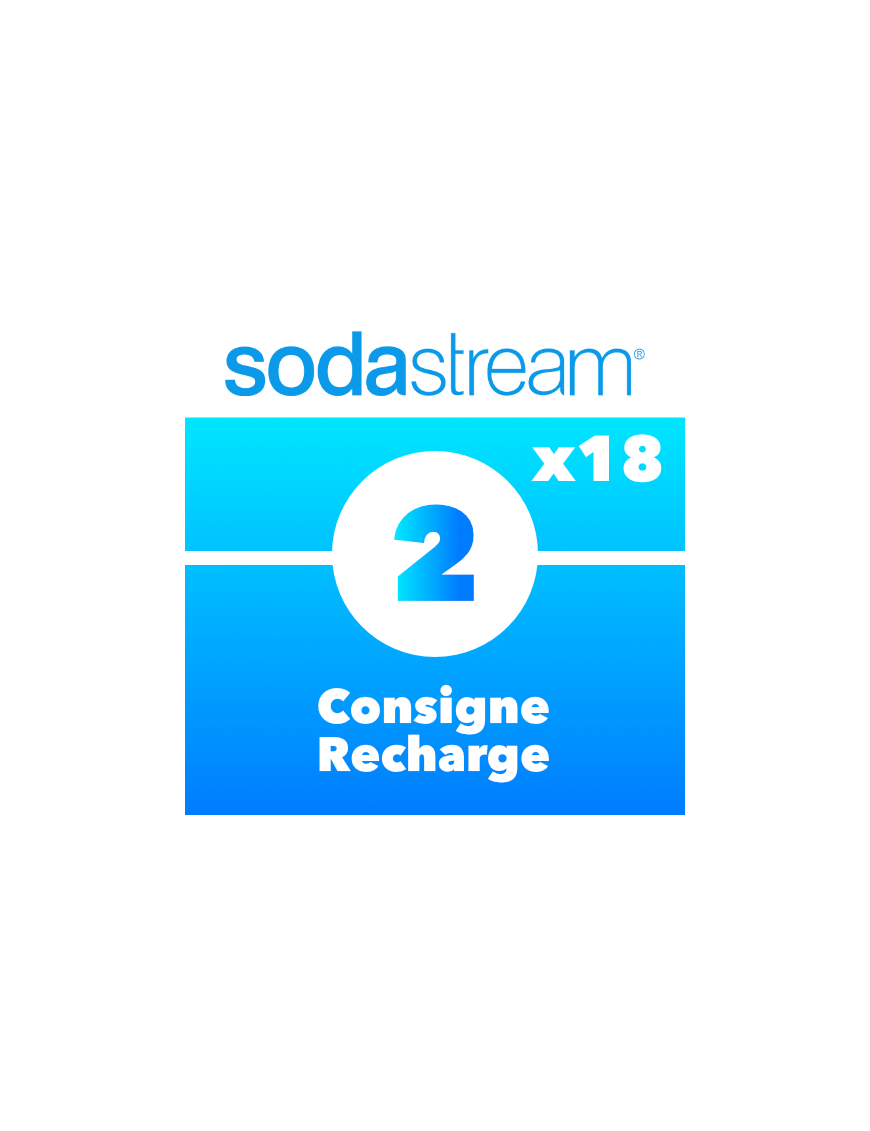 Consigne Recharge SodaStram - Unité