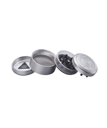 Grinder "HIGH ENGRAVED ALU" - 63mm - Display de 6 - 4 parties