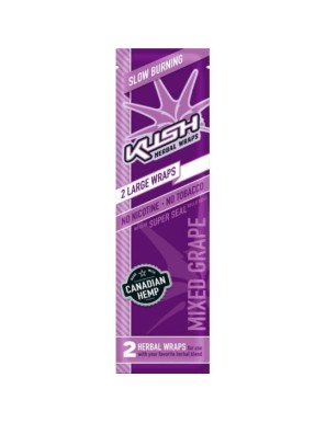 Herbals Kush - Violet (mixed grape) - Boite de 25 - lot de 2 par sachet
