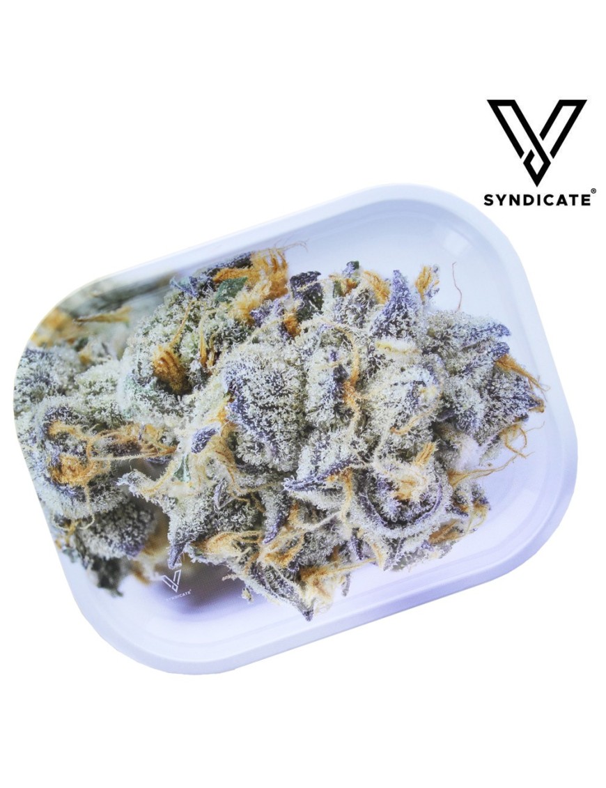 Plateau de roulage V - "Girl scout cookies" - métal - 18x14