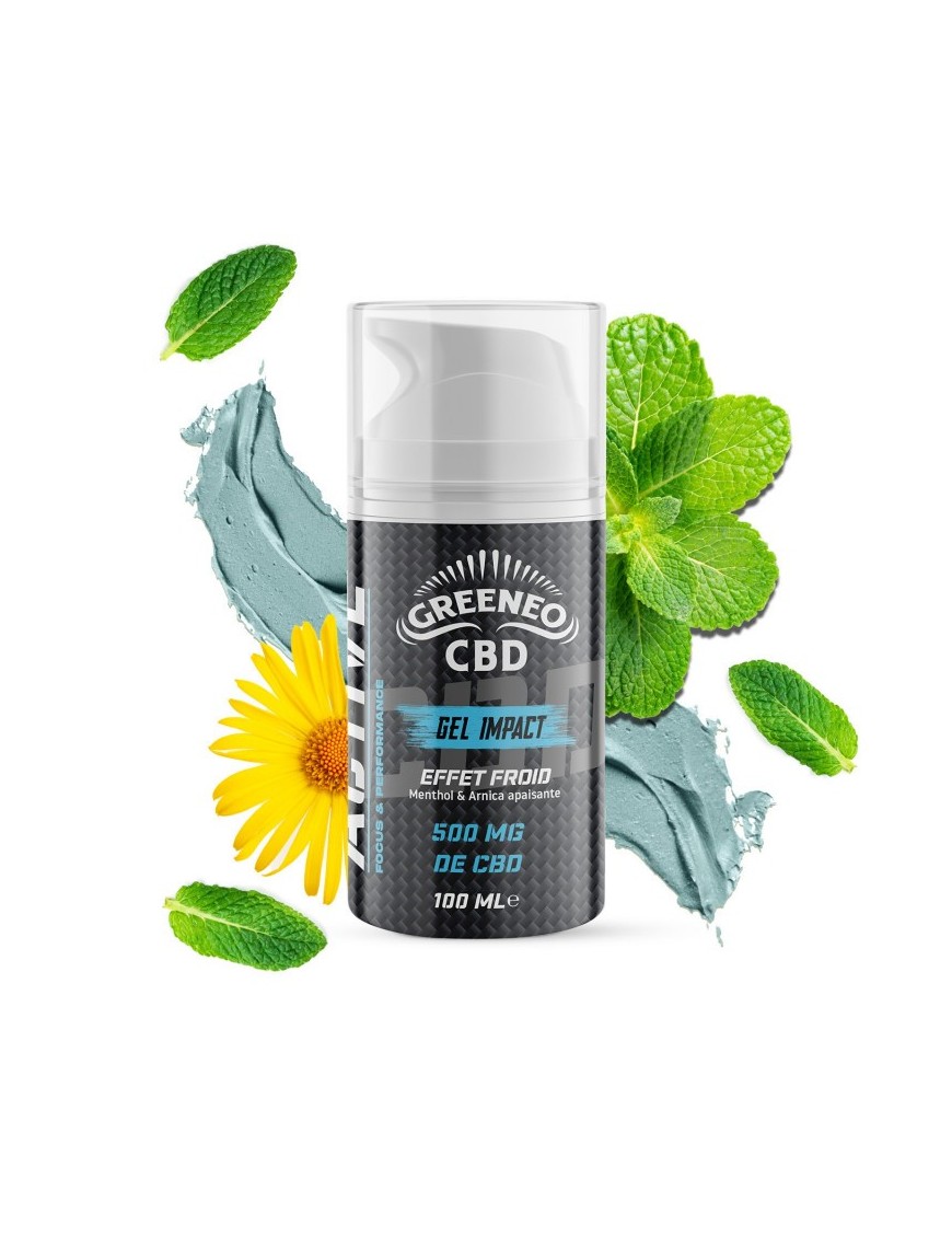 Gel Impact CBD & Arnica - Greeneo - 100ml - Vendu à l'unité