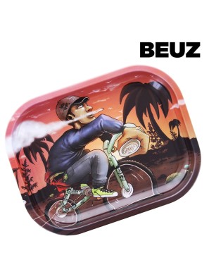 Plateau de roulage Beuz- "Bike" - métal - 18x14