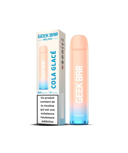 Meloso Cola glaçé - Geek Bar - 600 Puff - A L'UNITE