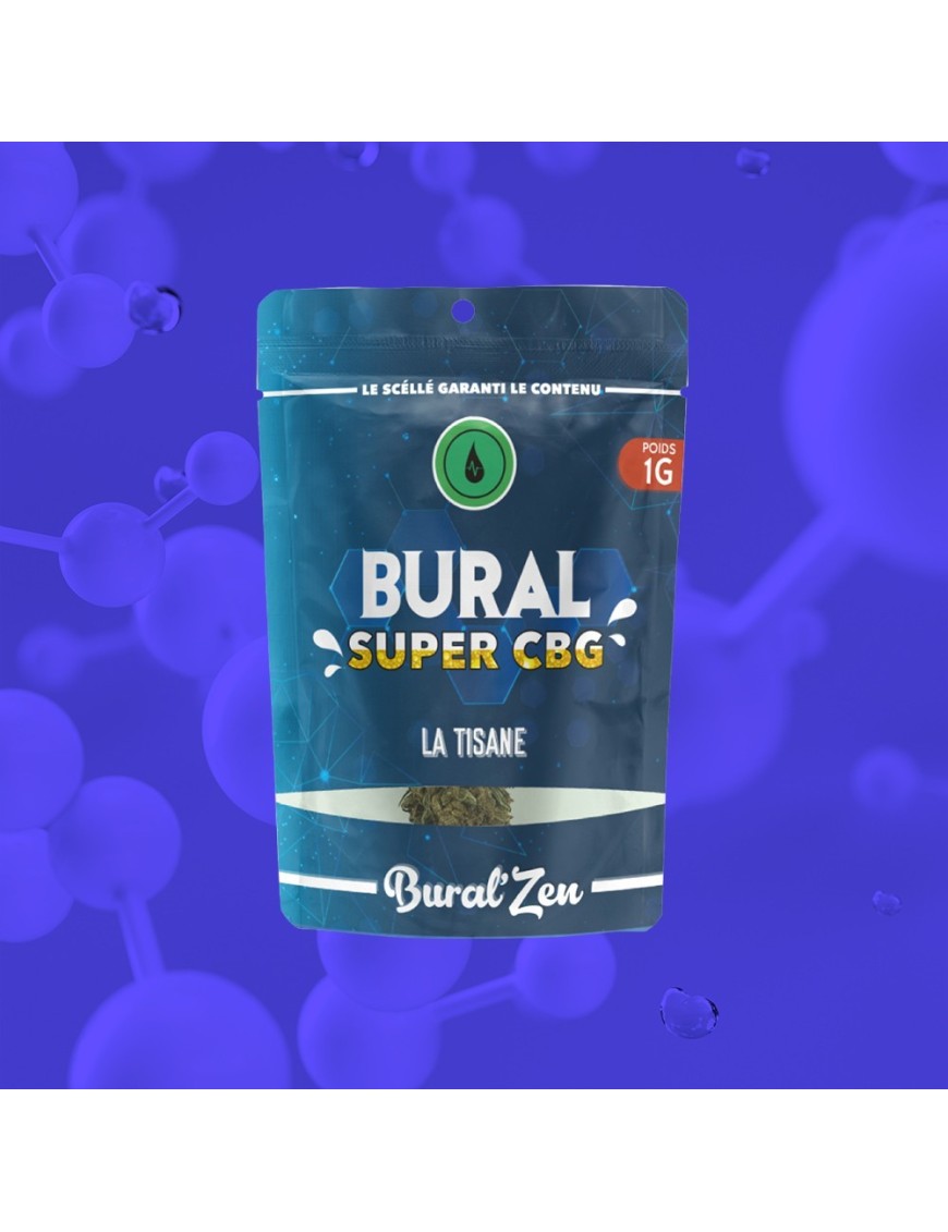 Bural'Zen - Super CBG - Outdoor - Made In France  22-23% CBD
