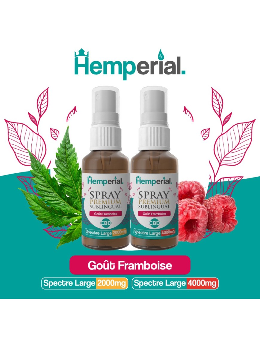 Spray Framboise - Hemperial - 10ml