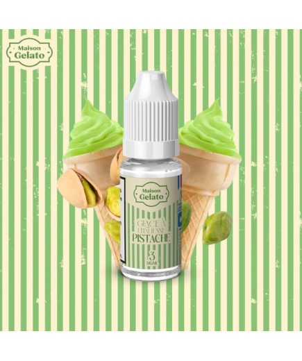 Glace à l'italienne Pistache - Maison Gelato - 10ml