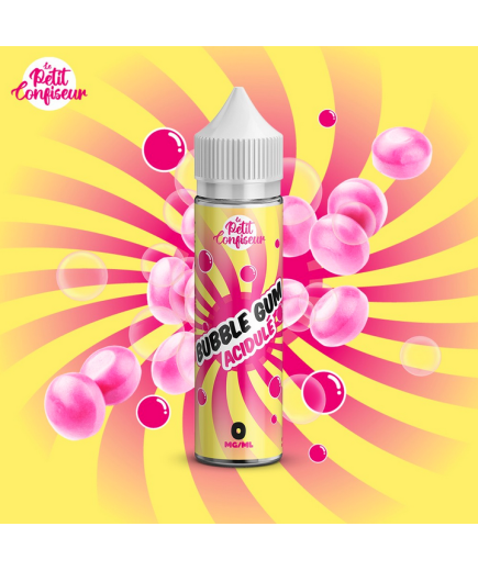 Bubble Gum Acidulé 50ml - Le petit confiseur