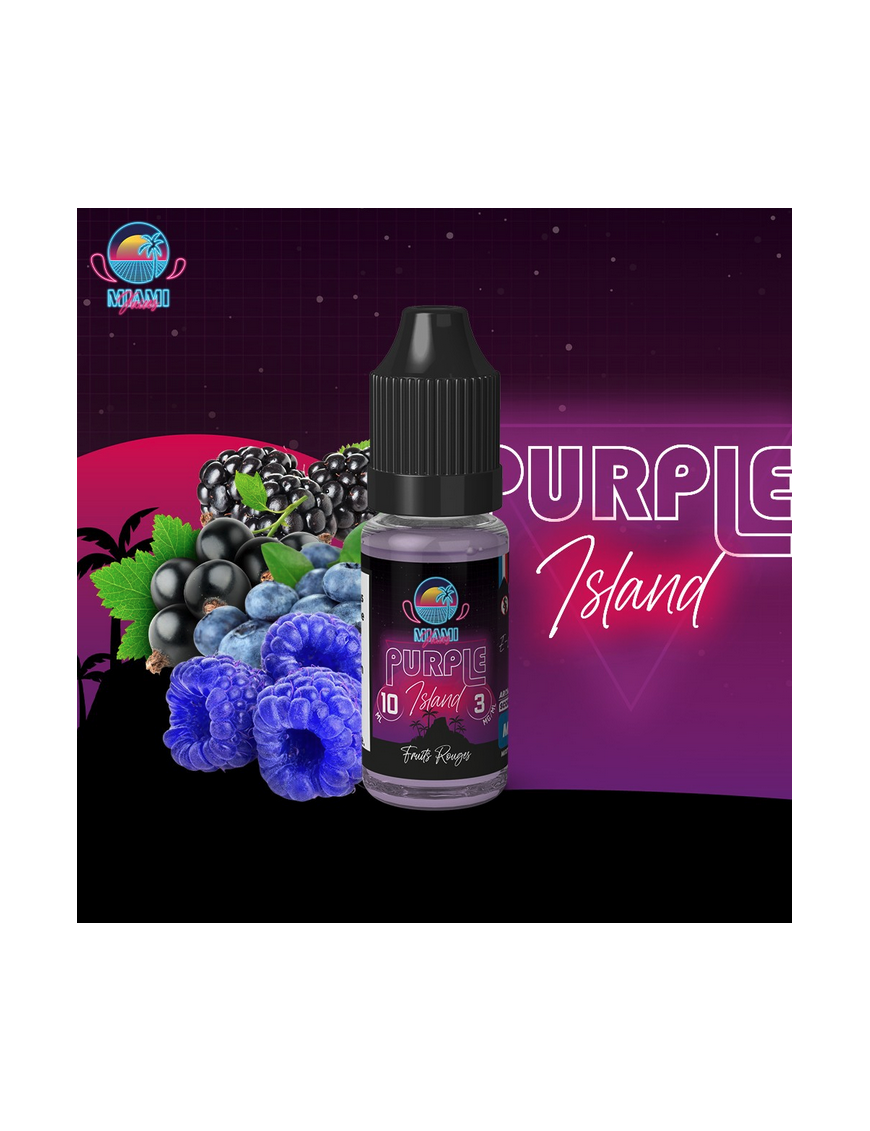 Purple Island - Miami Juice - 10ml