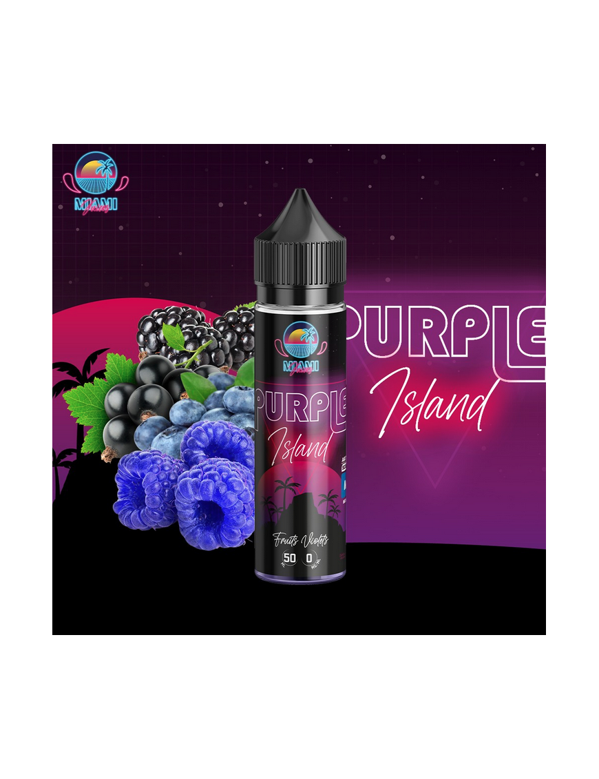 Purple Island - Miami Juice - 50ml