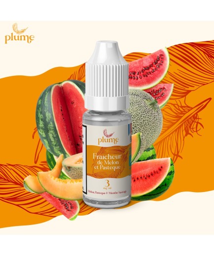 Fraicheur de Melon et Pastèque - Plume - 10ml 