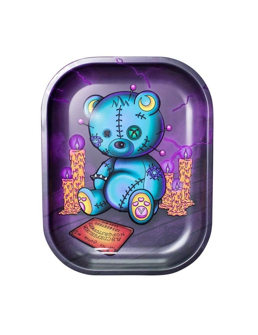 Plateau de roulage V-"Ouija Bear" - métal - 18x14