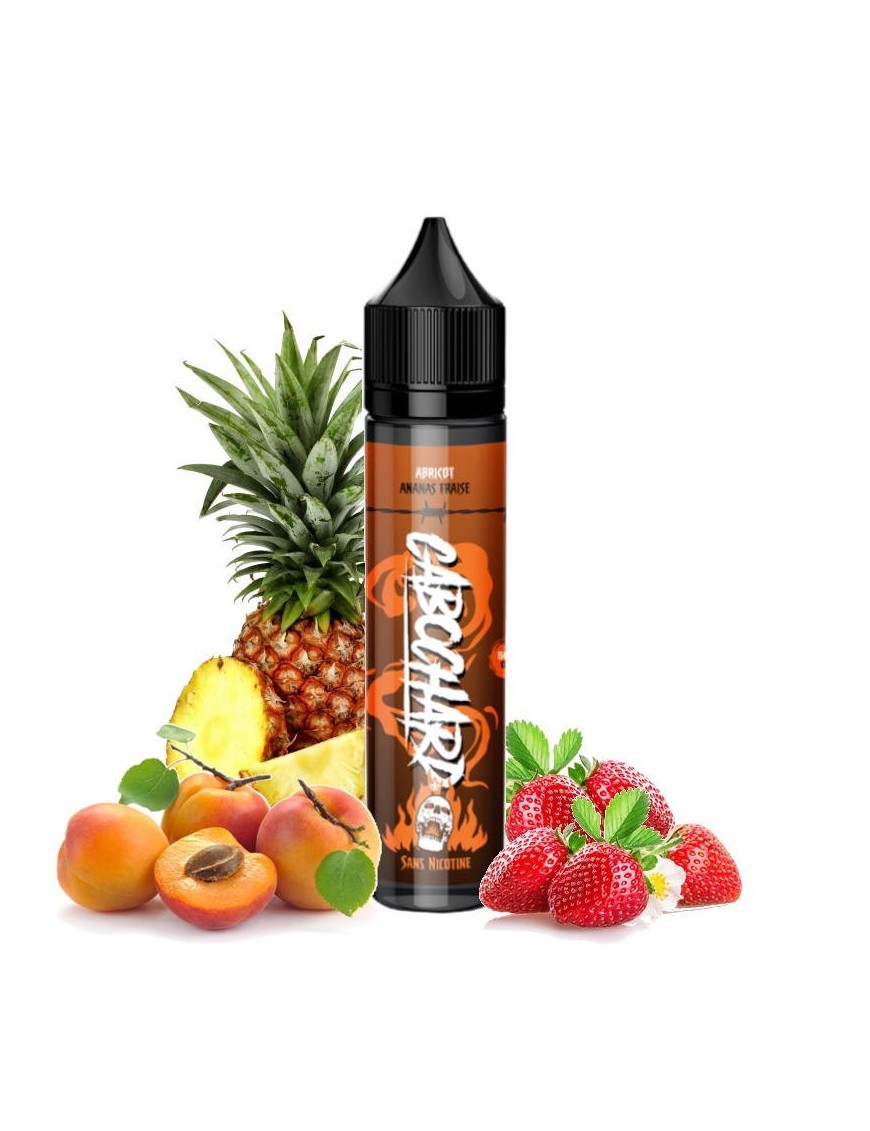 Abricot Ananas Fraise 50ml - Cabochard - Vendu à l'unité