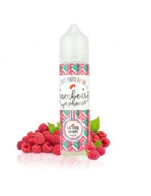 Framboise Symphonie 50ml - Le coq qui Vape