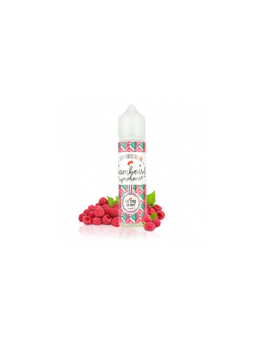 Framboise Symphonie 50ml - Le coq qui Vape