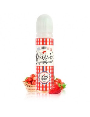 Fraise Symphonie 50ml - Le coq qui Vape