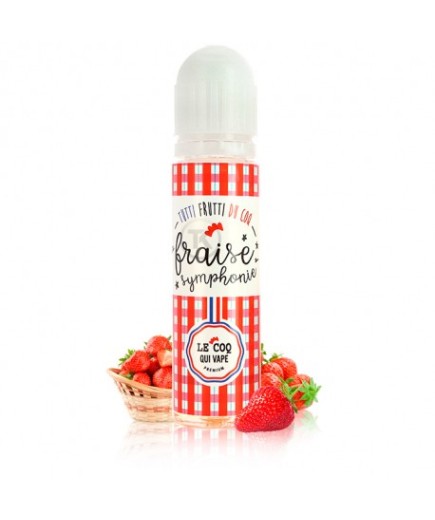 Fraise Symphonie 50ml - Le coq qui Vape