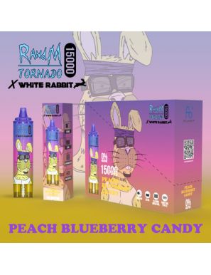 Peach Blueberry Candy - Tornado 15000 Puff - à l'unité