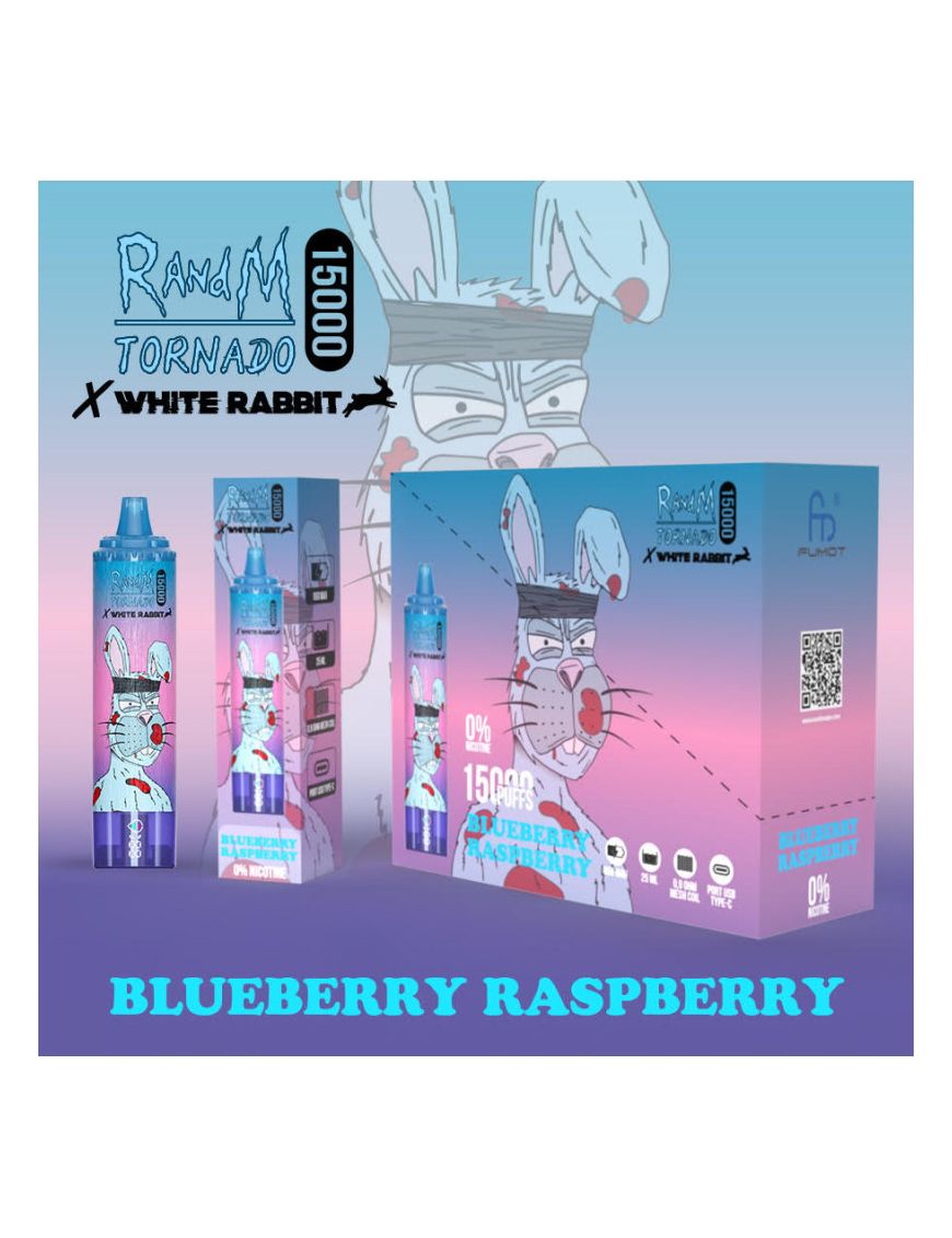 Blueberry Rasberry - Tornado 15000 - à l'unité