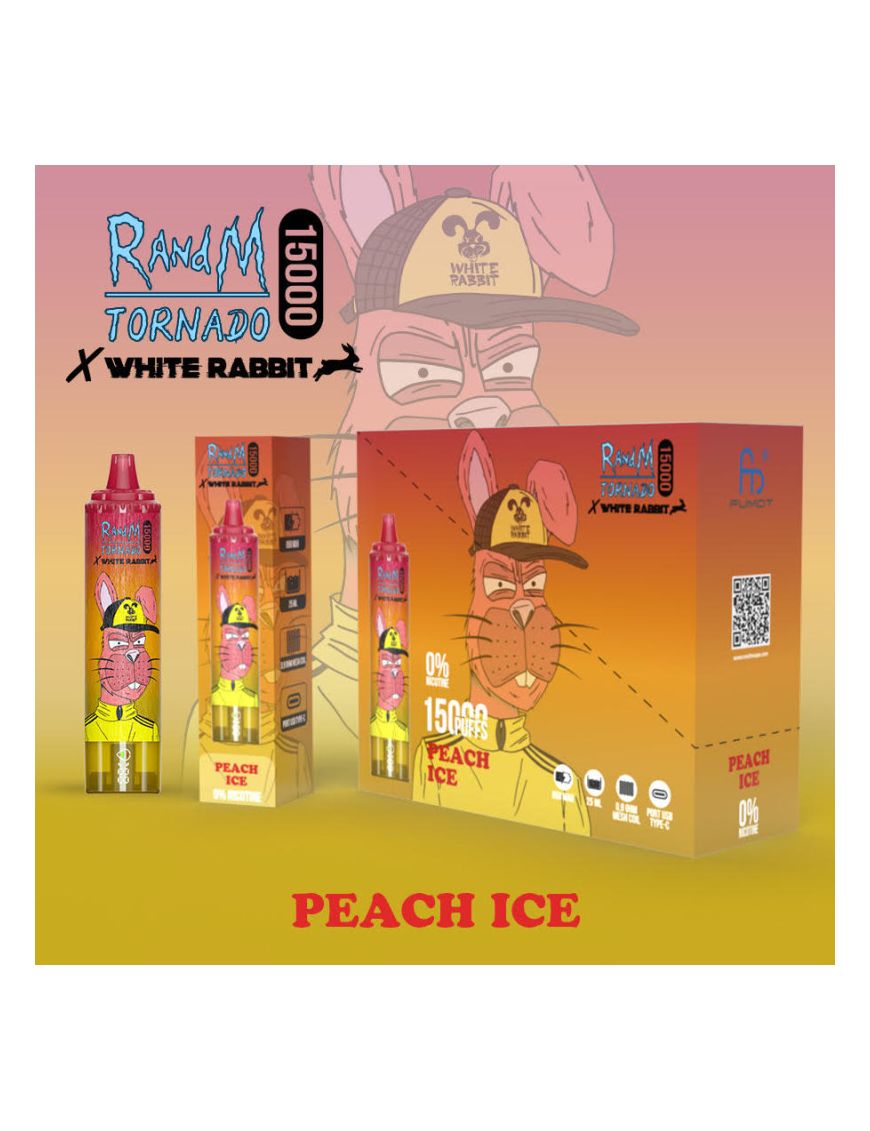 Peach Ice - Tornado 15000 - à l'unité