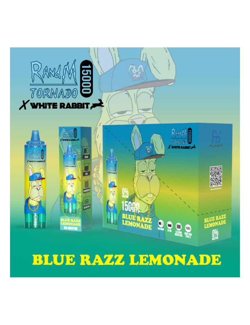 Blue Razz Lemonade - Tornado 15000 Puff - à l'unité