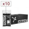 Gizeh Sachet de 50 Filtres au charbon actif - 6mm - Display de 10