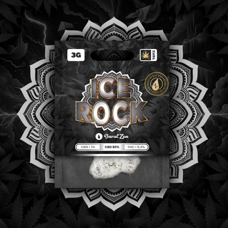 Ice Rock - 80% CBD - Bural'Zen