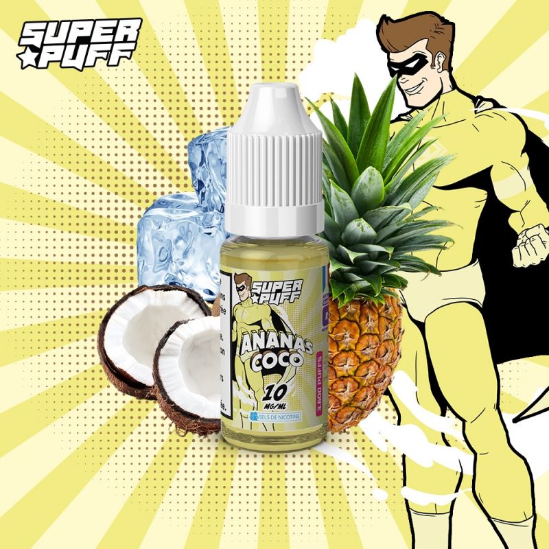 Ananas Coco 10ml - Super Puff