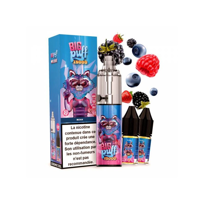  Mr Blue - Tornado 15000 Puffs 2% - Big Puff