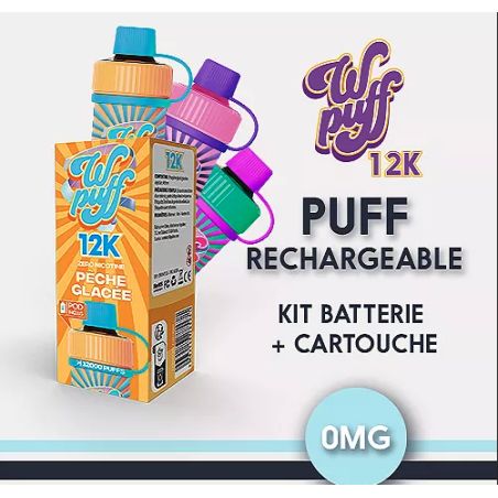 Starter Kit Batterie + 1 pod 0% - Wpuff 12K