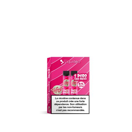 2 pods Fruits Rouge - Wpuff