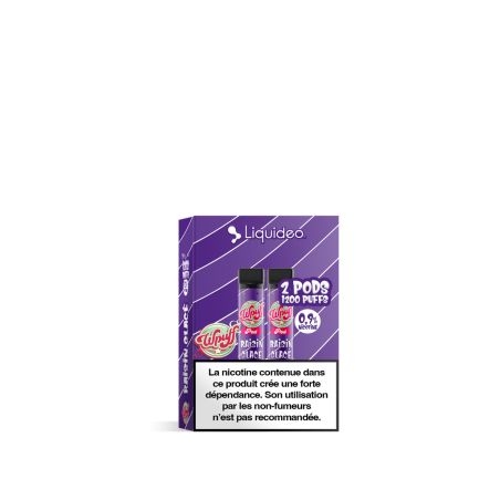 2 pods Raisin Glacée - Wpuff