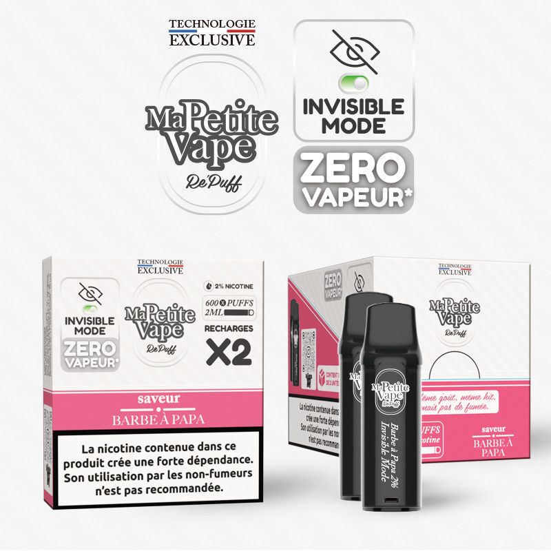 Barbe à Papa - 2 cartouches - Repuff - Ma Petite Vape