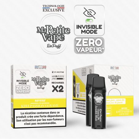Kiwi Passion Goyave - 2 cartouches - Repuff - Ma Petite Vape