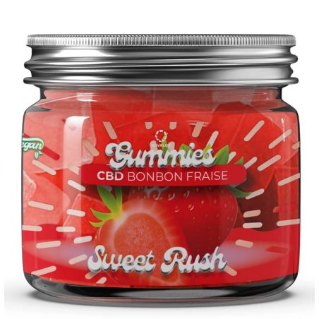 Gummies CBD - Fraise - 90g - Novaloa