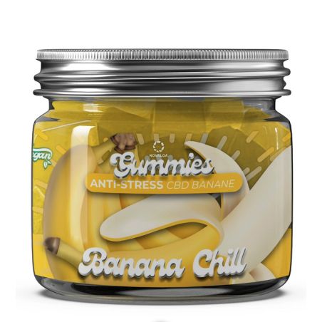 Gummies CBD - Banana Chill - 90g - Novaloa