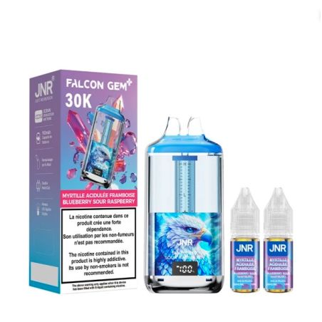 Blueberry Sour Raspberry 30000 puff 20mg - Falcon GEM+