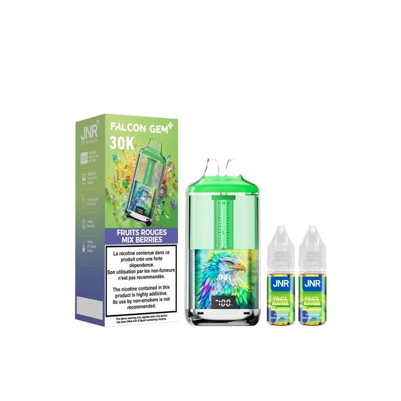 Mix Berries 30000 puff 20mg - Falcon GEM+ 