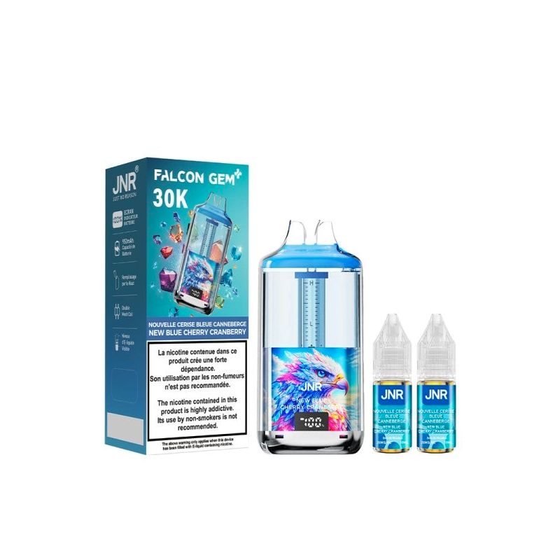 Blue Cherry Cranberry 30000 puff 20mg - Falcon GEM+ 
