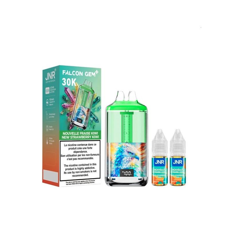Strawberry Kiwi 30000 puff 20mg - Falcon GEM+ 